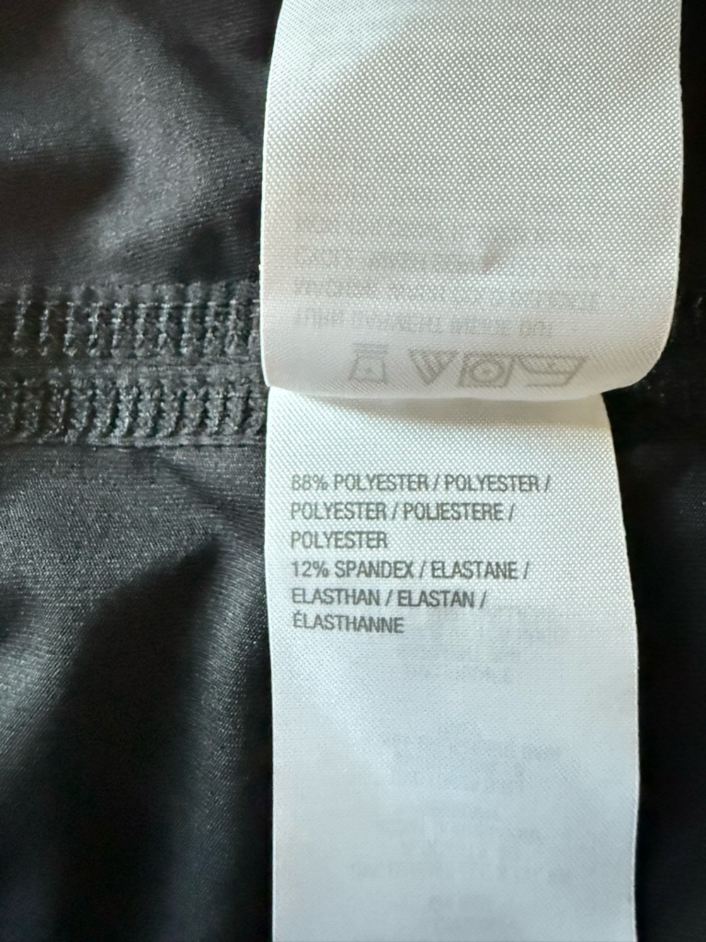 Zuda Z-Cool Sleeveless Midi Dress with Side Drape Detail Color: Black Size: 1X - Picture 14 of 17